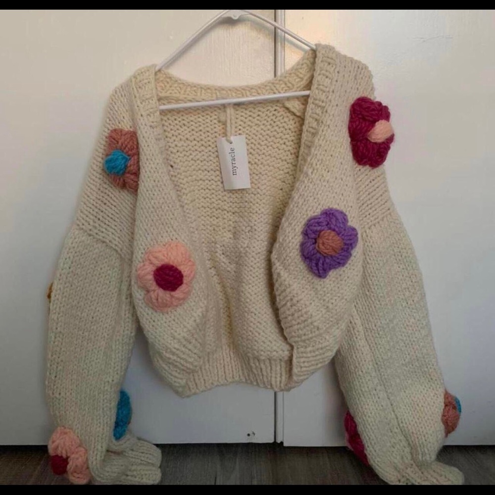 MYRACLE hand knit cardigan